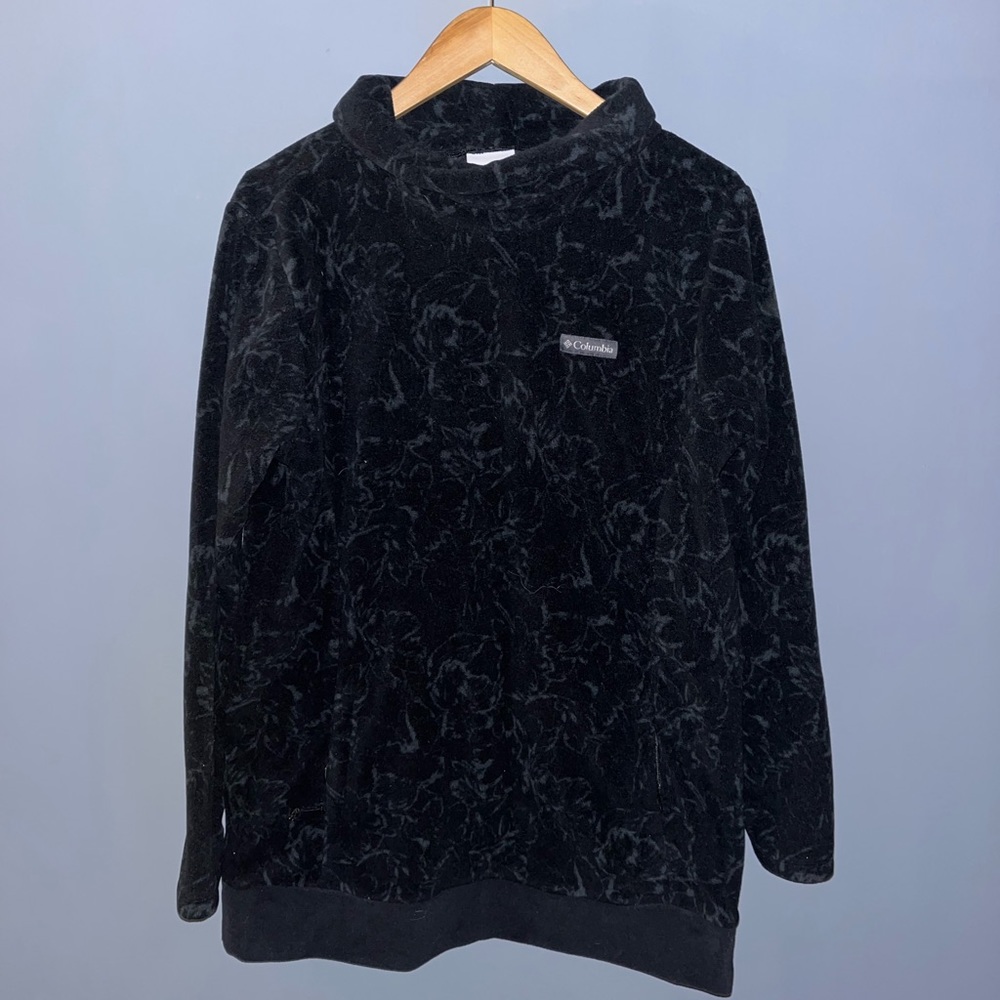 Columbia Patterned Fleece Pull Over - image 1